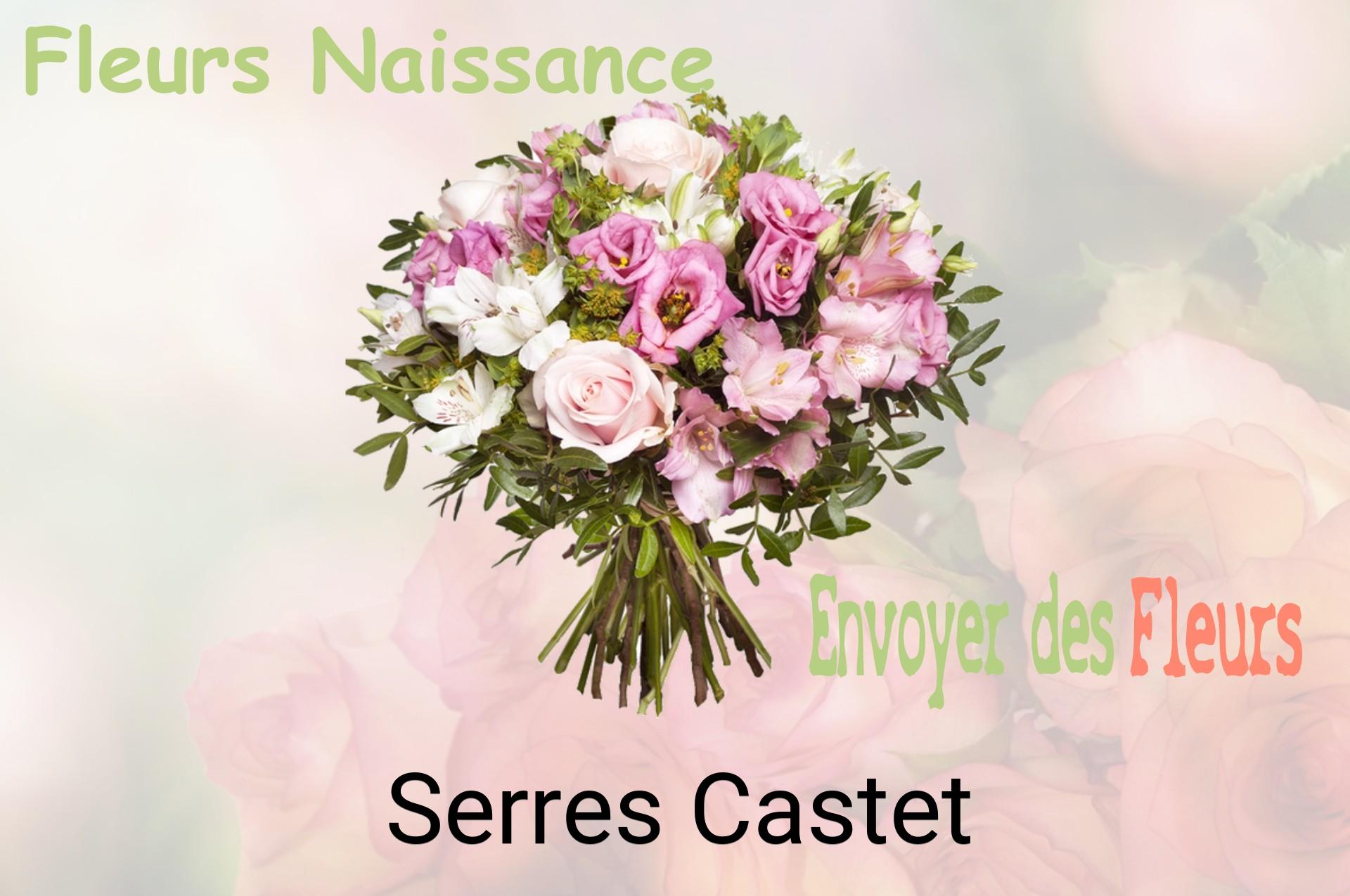 Bouquet de fleurs de naissance livré à Serres-Castet